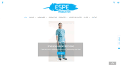 Desktop Screenshot of espe-produkter.no